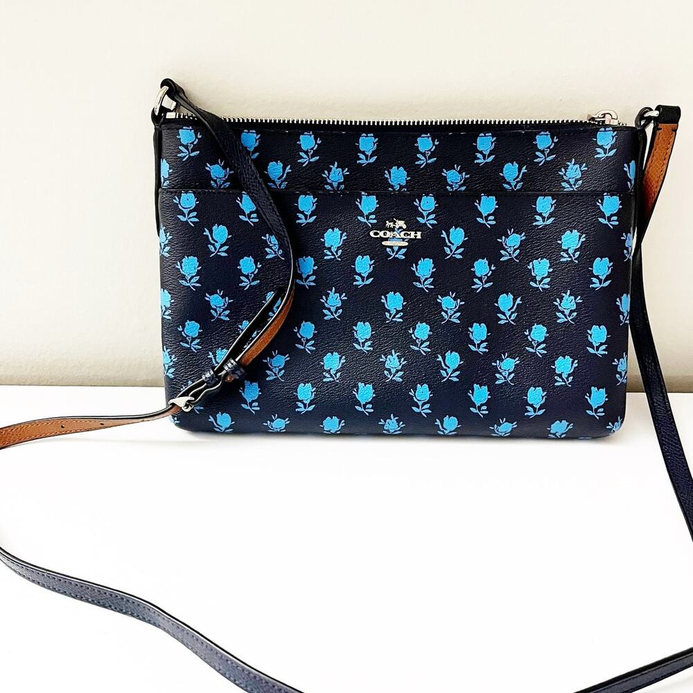 COACH Midnight Floral Multi Crossbody with Pouch